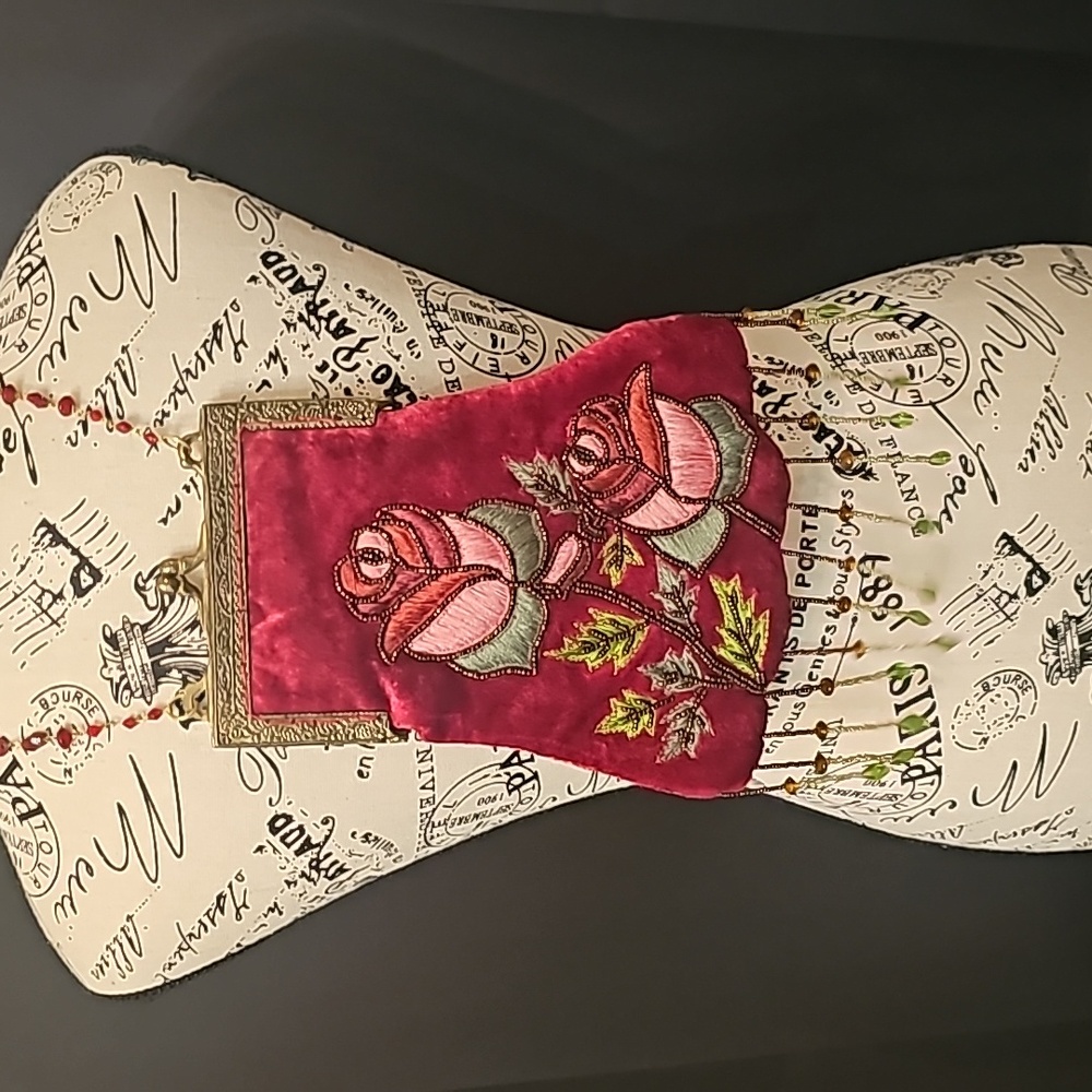 Beaded Victorian Bag